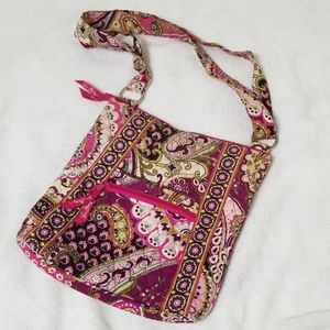 Vera Bradley (Very Berry Paisley) crossbody bag